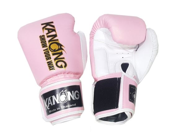 Kanong Muay Thai Gloves Kickboxing Glove : Baby Pink