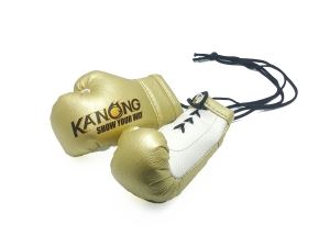 Kanong Hanging Boxing Gloves : Gold