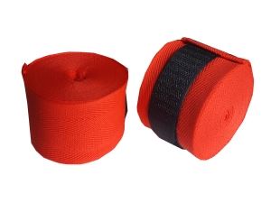 KANONG Elastic Muay Thai Boxing Handwraps : Red