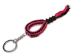 Kanong Mongkol HeadBand Keyring : Black/Pink