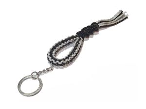 Kanong Mongkol HeadBand Keyring : Black/Silver