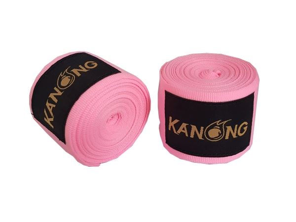 KANONG Muay Thai Handwraps : Pink