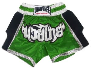 Lumpinee Muay Thai Shorts : LUM-023-Green