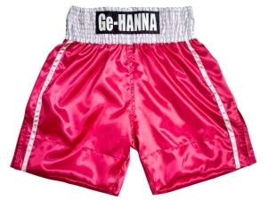 Custom Boxing Shorts : KNBXCUST-2071-Pink