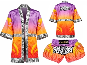 Customize Muay Thai Gown and Muay Thai Short Set : SET-509