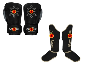 Personalize Custom Boxing Gloves and Shin Guards