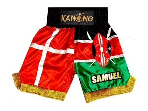 Design Boxing Shorts with Name : KNBXCUST-2054