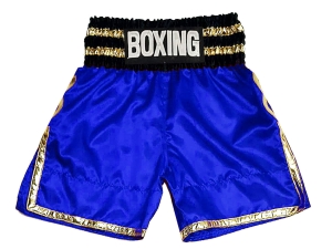 Customize Boxing Shorts : KNBSH-039-Blue