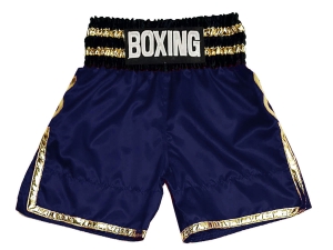 Customize Boxing Shorts : KNBSH-039-Navy