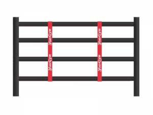 Custom Boxing Ring parts - Muay Thai Boxing Rope Separators : Red
