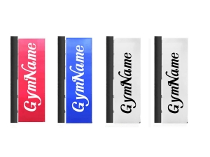 Custom Logo Muay Thai Boxing Ring Turnbuckle Corner Wraps (Set of 4) : Red/Blue/White