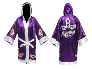 Kanong Custom Boxing Fight Robe : KNFIR-143-Purple