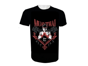 Custom Name Muay Thai T-Shirt : KNTSHCUST-001