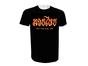 Custom Name Muay Thai T-Shirt : KNTSHCUST-008