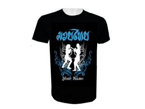 Custom Name Muay Thai T-Shirt : KNTSHCUSTWO-002