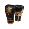 Kanong Muay Thai Gloves : "Thai Power" Black/Gold