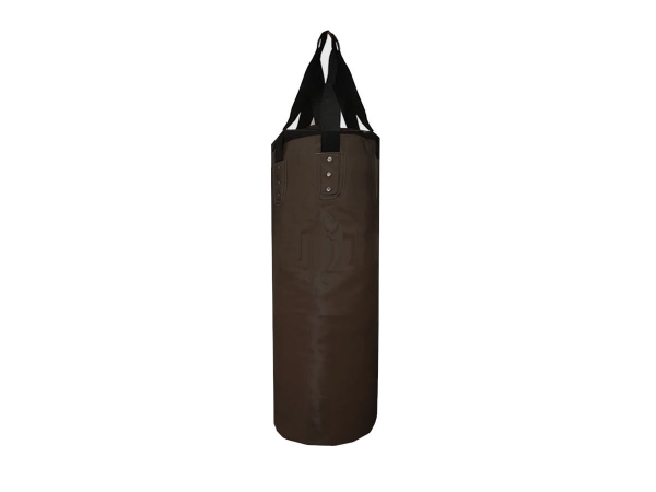 Custom Muay Thai Microfiber Heavy Bag (unfilled) : DarkBrown 120 cm