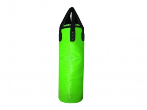 Custom Muay Thai Microfiber Heavy Bag (unfilled) : Lime 120 cm