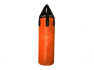 Custom Muay Thai Microfiber Heavy Bag (unfilled) : Orange 120 cm