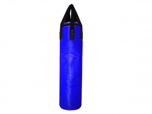 Custom Muay Thai Microfiber Heavy Bag (unfilled) : Blue 180 cm