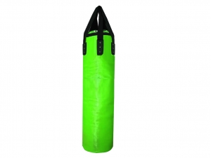 Custom Muay Thai Microfiber Heavy Bag (unfilled) : Lime 180 cm
