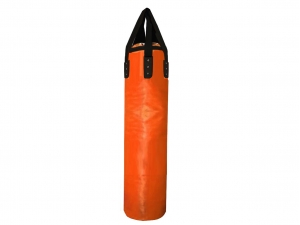 Custom Muay Thai Microfiber Heavy Bag (unfilled) : Orange 180 cm