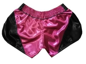 Kanong Retro Muay Thai Shorts : KNSRTO-202-Maroon