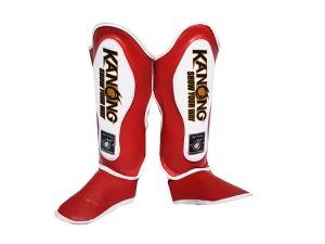 Kanong Kids Shin Pads : Red