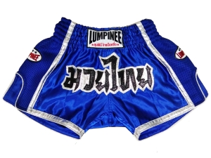 Lumpinee Muay Thai Shorts : LUMRTO-005-Blue