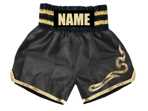 Customize Black Boxing Trunks : KNBSH-001