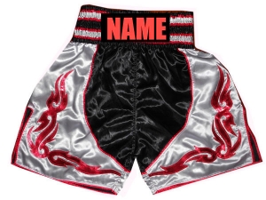 Customize Black Boxing Trunks  : KNBSH-012