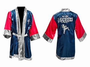 Kanong Kids Boxing Fight Robe : Blue-Red Boxer