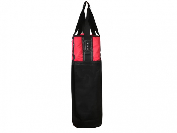 Kanong Muay Thai Microfiber Heavy Bag (unfilled) : Red/Black