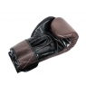 Kanong Real Leather Boxing Gloves : Brown/Black