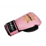 Kanong Real Leather Pink Boxing Gloves : Pink/Black