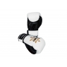 Kanong Real Leather Boxing Gloves : White/Black