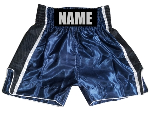 Customize Boxing Shorts : KNBSH-027-Navy