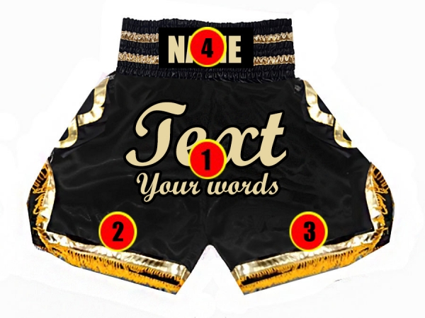 Personalize Boxing Shorts for Kids, Custom Kids Boxing Shorts