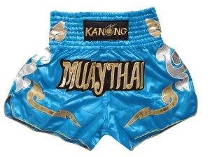 Kanong Muay Thai Kick Boxing Shorts : KNS-126-Skyblue