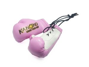 Kanong Hanging Boxing Gloves : Baby Pink