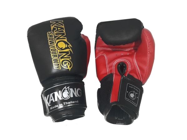 Kanong Kids Training Boxing Gloves : Black