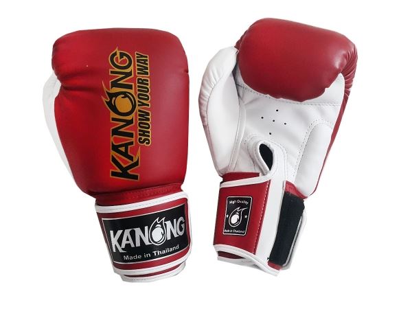 Kanong Kids Training Boxing Gloves : Red