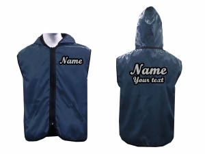 Kanong Custom Boxing Hoodies / Walk in Hoodies : Navy