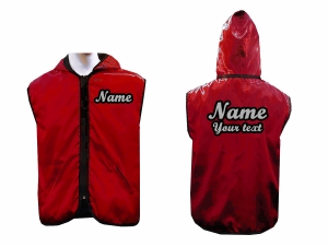 Kanong Custom Boxing Hoodies / Walk in Hoodies : Red