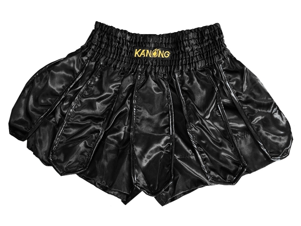 Kanong Muay Thai Shorts : KNS-139-Black