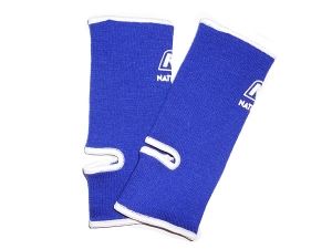 Muay Thai standard Ankle Guards for Kids : Blue