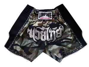 Lumpinee Women Retro Muay Thai Shorts : LUMRTO-003-Camo