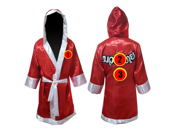 Kanong Custom Boxing Robe- Customized Boxing Gown
