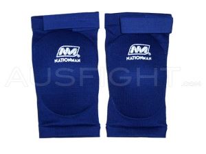 Muay Thai Fighting Amateur Elbow Guards : Blue