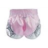 Kanong Woman Retro Shorts : KNSRTO-201-Pink-Silver